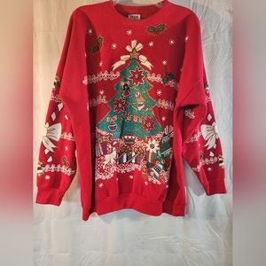 COPY - Holiday Time Christmas Sweatshirt, Size 3X, 22W